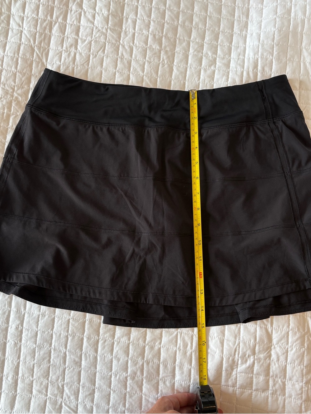 Lululemon Pace Rival Skort in Black (size 10 tall/long) - Picture 5 of 7